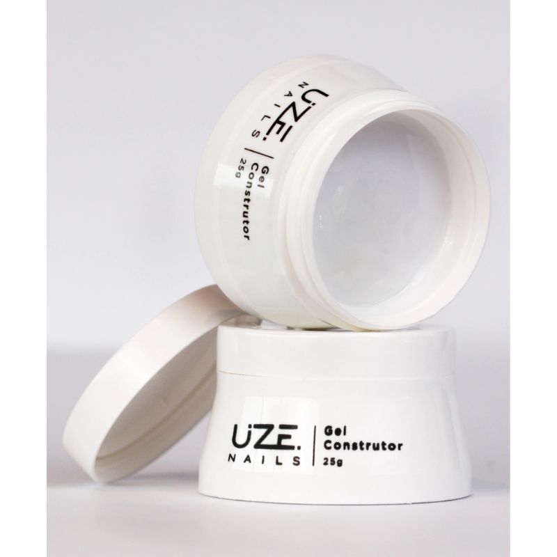 Gel Construtor Natural Baby White 25g Uze Nails