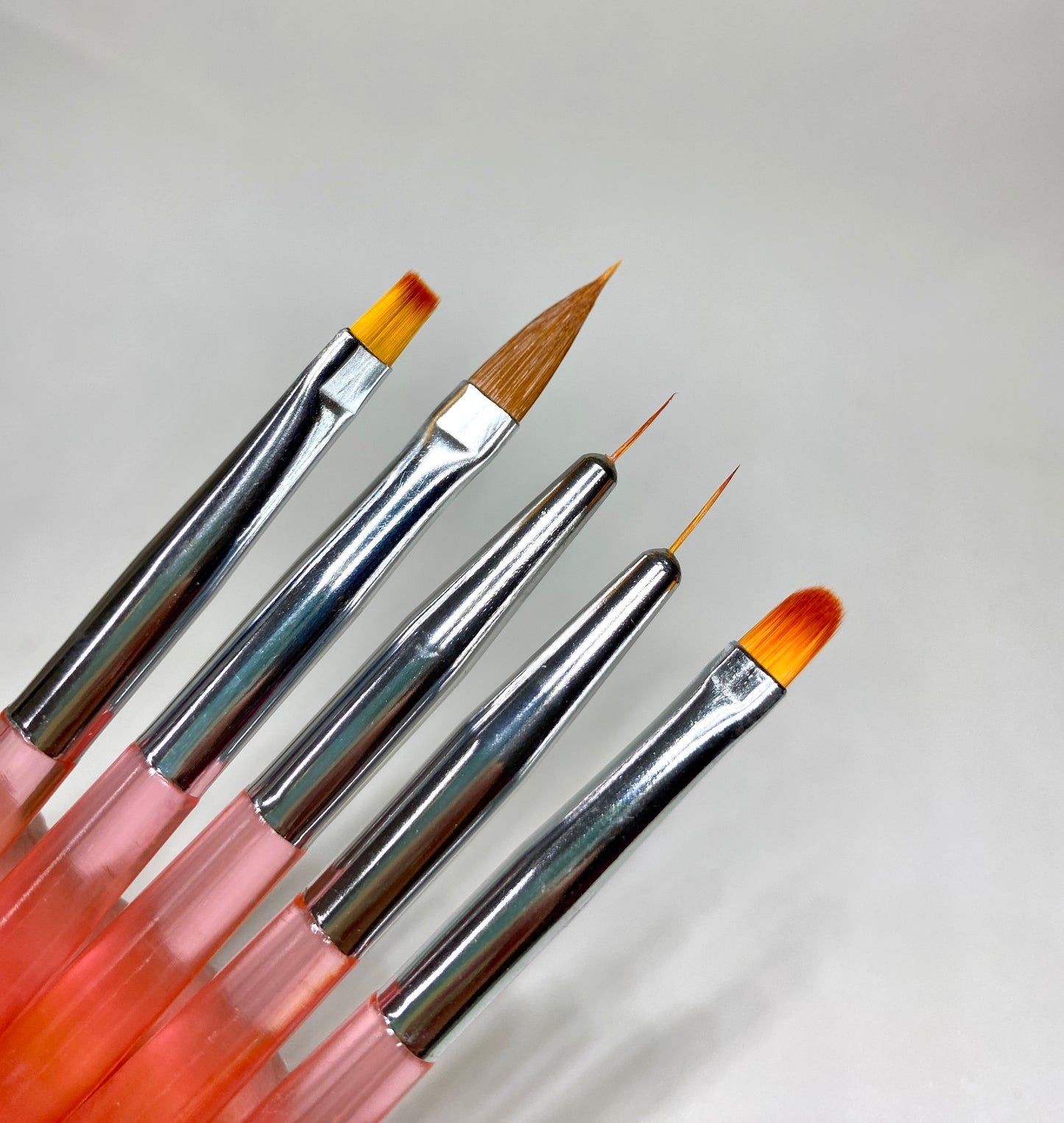 Kit 5 Pincéis Nails