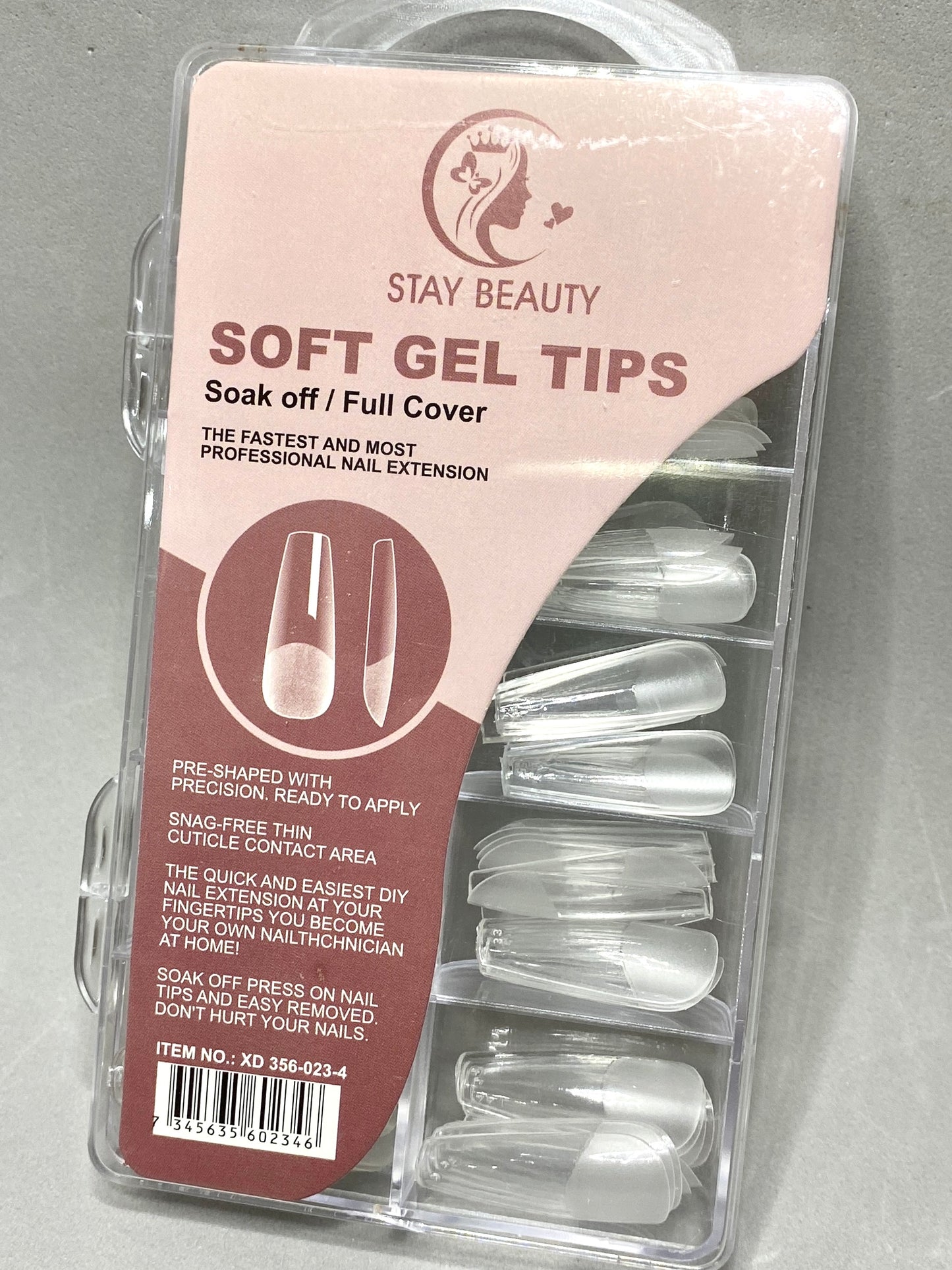 Soft Gel Tips Bailarina - Stay Beauty