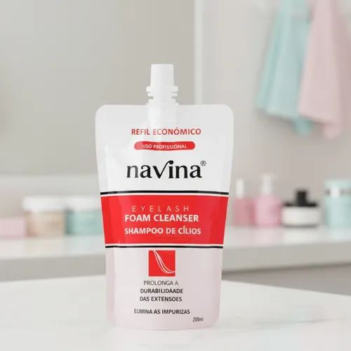 Refil de Shampoo de Cílios Navina 200ML
