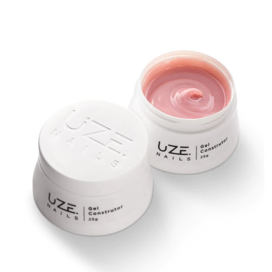 Gel Construtor Natural Nude Pink 25g Uze Nails