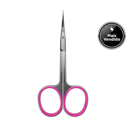 Tesoura de Cutícula Staleks Pro - SS-40-3 - Série Smart 40
