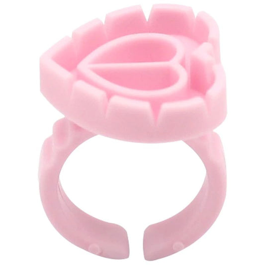 Anel Bifurcado Coração - pack com 100 unidades