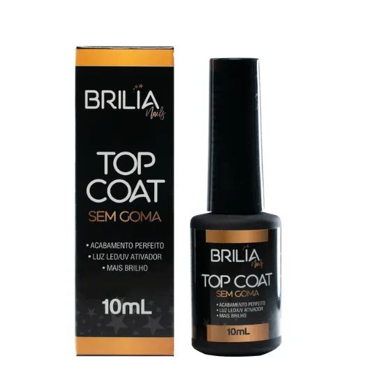 Top Coat Clear - Brilha 9g