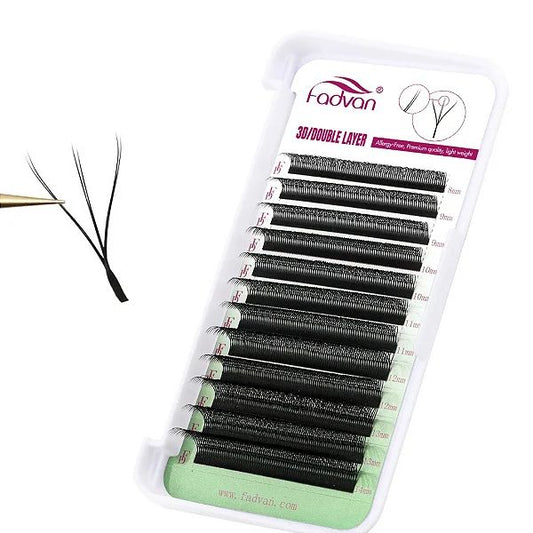 Cílios Fadvan W 3D Duplo (6D)