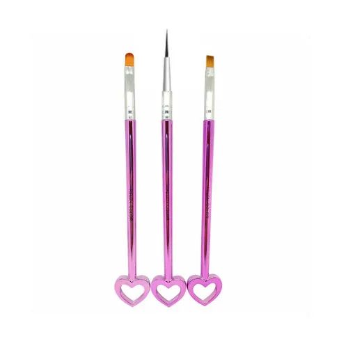 Kit 3 Pincéis Kiss She