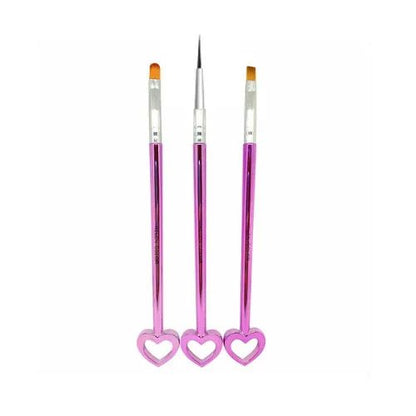 Kit 3 Pincéis Kiss She