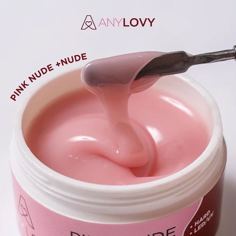 GEL CONSTRUTOR ANYLOVY PINK NUDE+NUDE