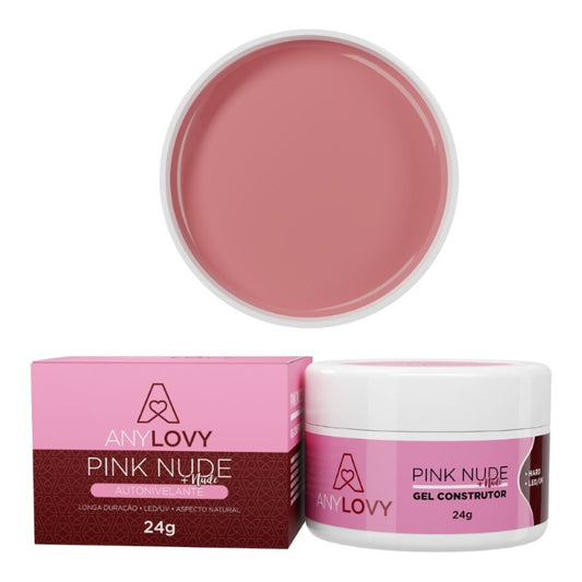 GEL CONSTRUTOR ANYLOVY PINK NUDE+NUDE