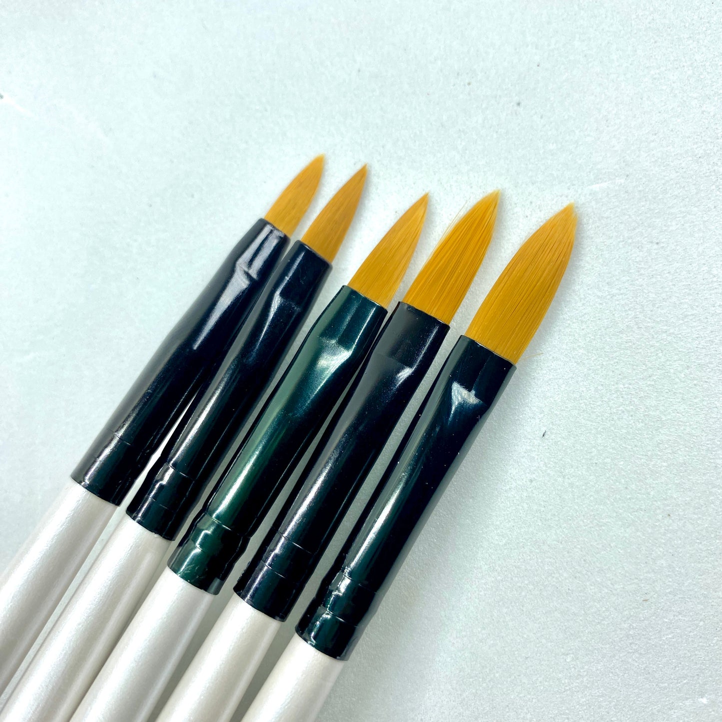 Kit com 5 Pincéis para Unhas em Acrílico