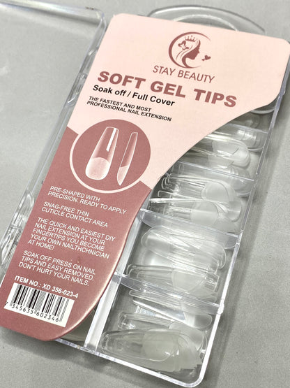 Soft Gel Tips Bailarina - Stay Beauty