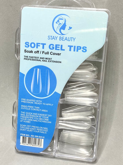 Soft Gel Tips Bailarina- Stay Beauty