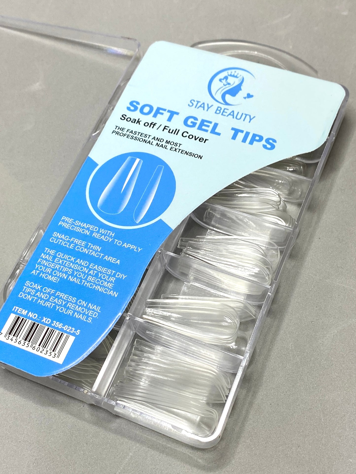 Soft Gel Tips Bailarina- Stay Beauty