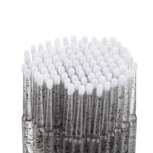 Microbrush para Lash Design - Preto com Glitter