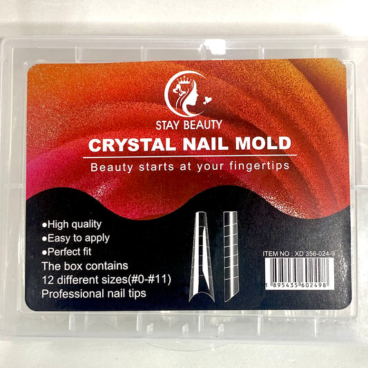 Molde Crystal Nail Mold Stay Beauty  0249