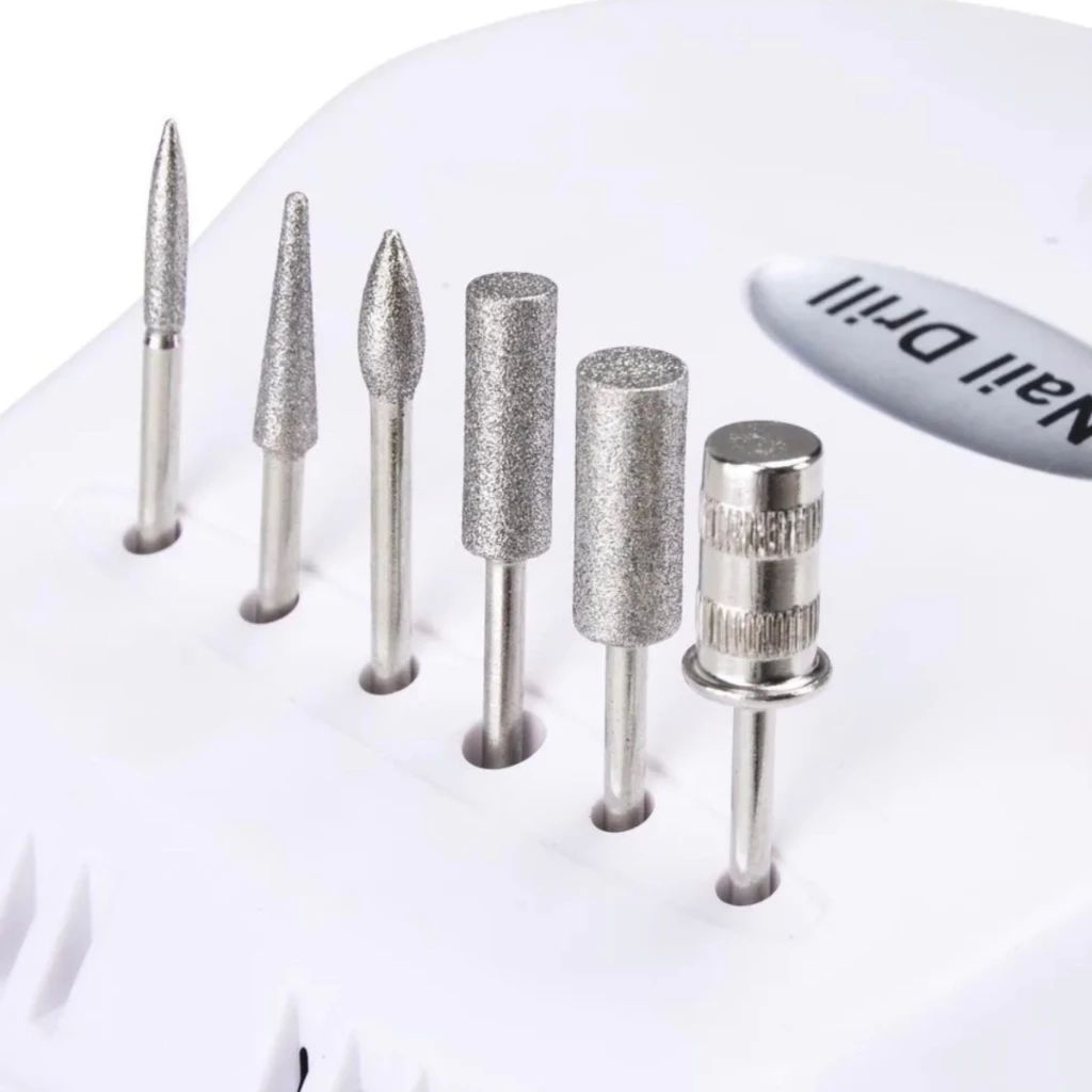 Lixadeira Motor 35.000 RPM Nail Drill Profissional para Unha Gel Bivolt
