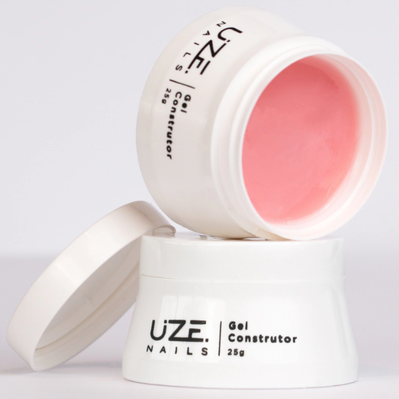 Gel Construtor Natural Pink 25g Uze Nails