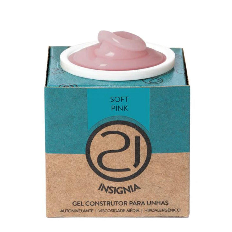 Gel Insígnia Soft Pink 34g - Nails 21