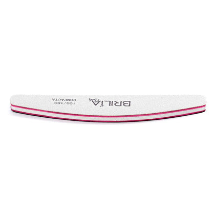 LIXA BOOMERANG COMPACTA 100/180 BRILIA NAILS - UN