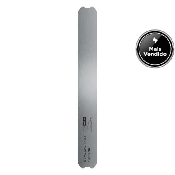 Base em Inox para Lixa Refil Staleks - MBE-20 - Reta Longa - Série Expert